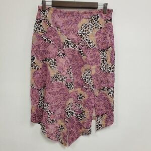 Andria Lieu Womens Y2K‎ Asymmetric Fairy Grunge Skirt Size M Pink Artsy Unique
